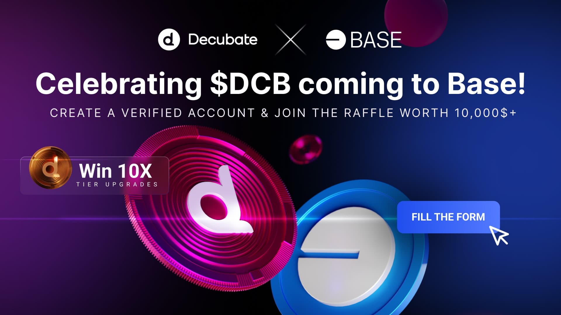 Decubate fête DCB sur Base : Profitez-en maintenant !