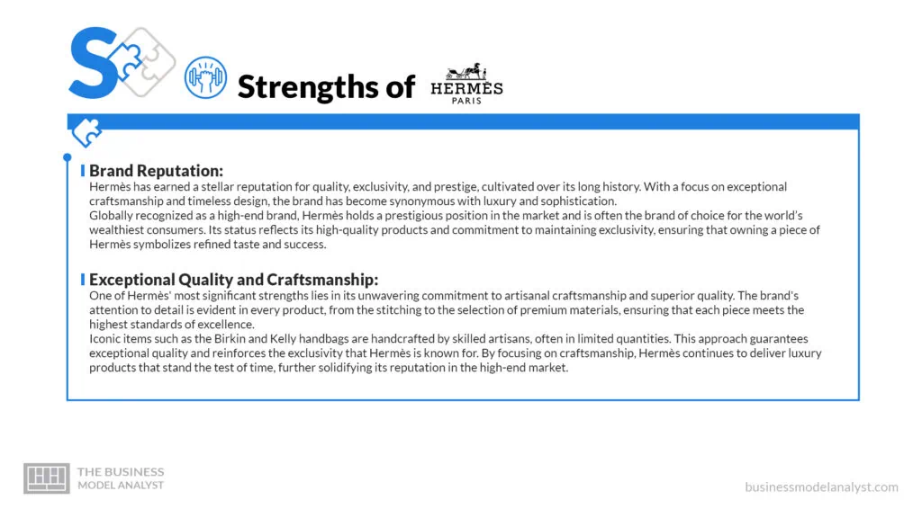 Forces de Hermès - Analyse SWOT