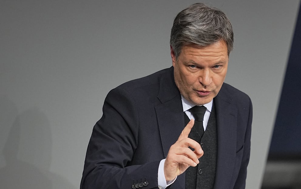Bundeswirtschaftsminister Robert Habeck (55, Bündnis 90/Die Grünen)