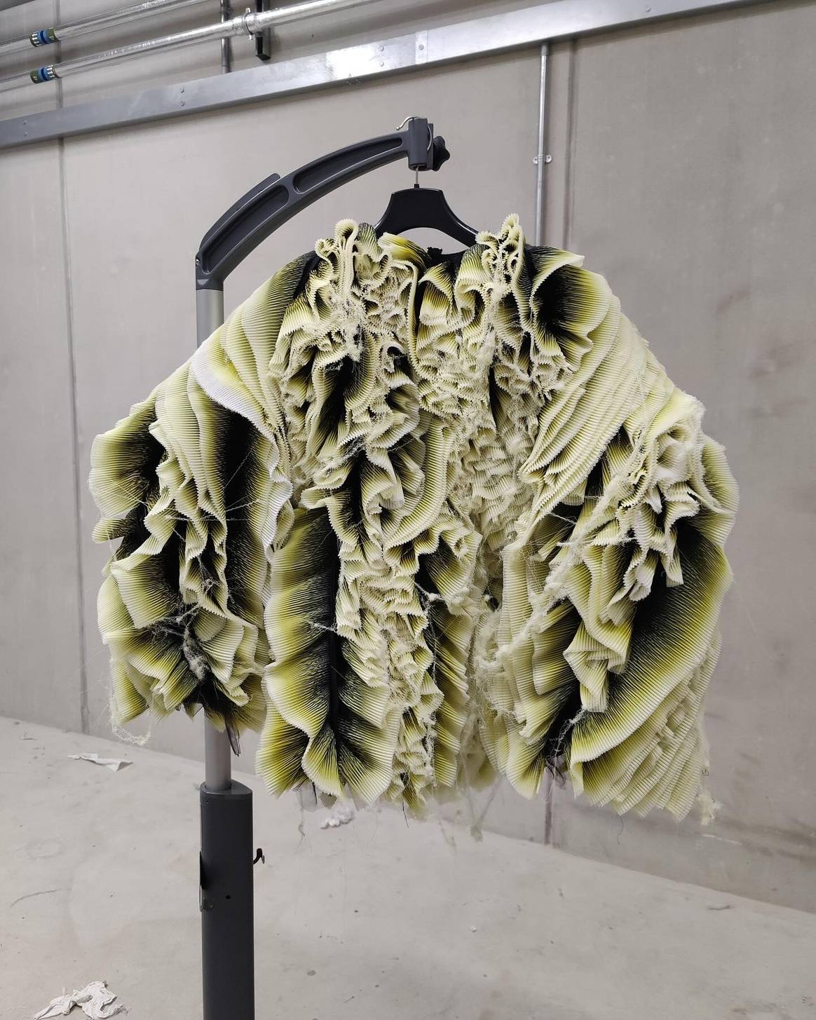 Robe plissée