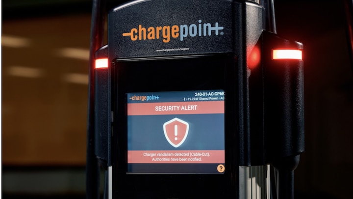 ChargePoint va déployer une nouvelle technologie de sécurité pour lutter contre le vandalisme sur les stations de recharge.