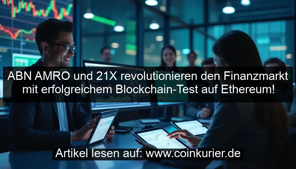 ABN AMRO et 21X : Révolution du marché financier grâce à un test blockchain réussi sur Ethereum !