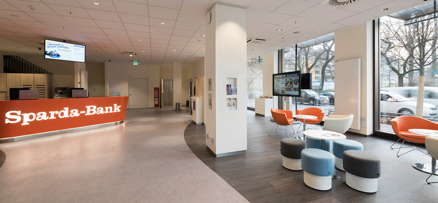 L'agence de la Sparda-Bank Nürnberg à Fürth