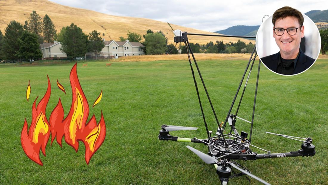 Nasa teste une technologie de drones révolutionnaire contre les incendies de forêt