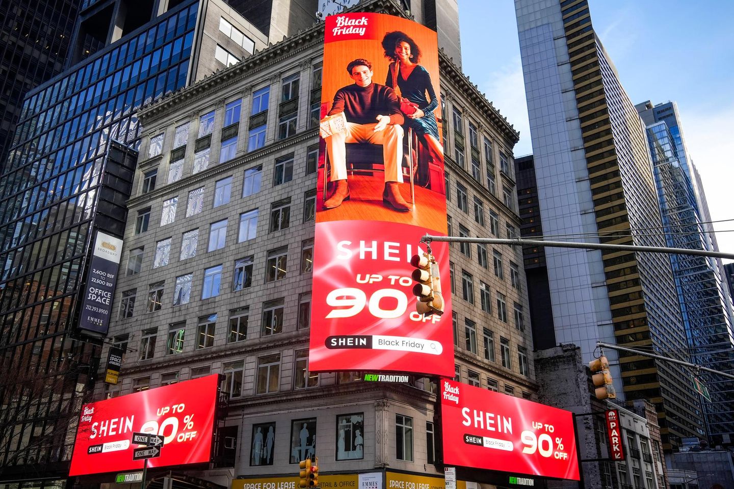 Publicité Shein à New York